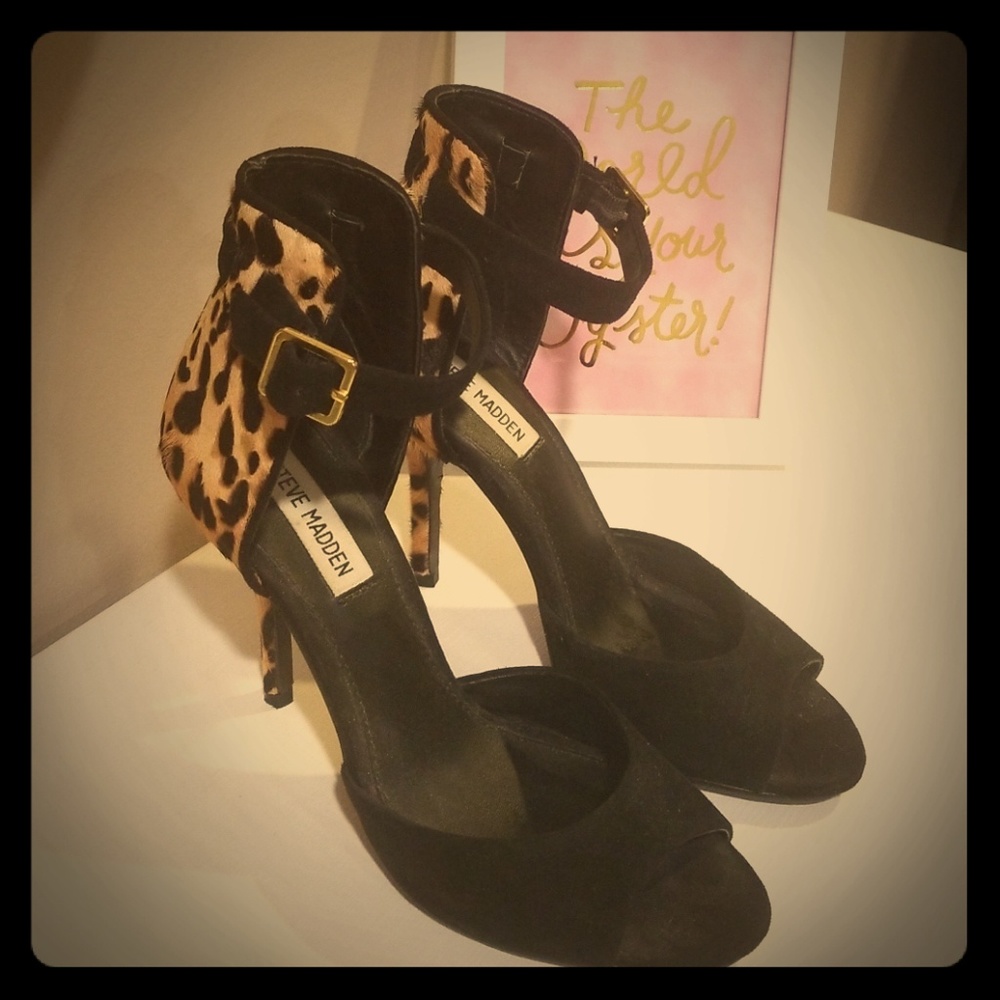 Leopard heels